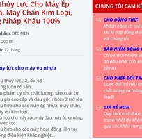 13 Nhớt 10, Dầu thủy lực dùng cho Máy Ép Nhựa, Máy Chấn Kim Loại tại TPHCM.