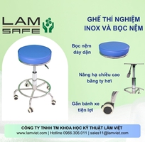 2 Ghế Inox phòng thí nghiệm