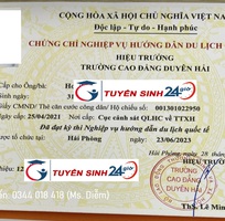 Chương trình đào tạo chứng chỉ nghiệp vụ hướng dẫn viên du lịch