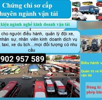 Đăng ký học nhanh chứng chỉ sơ cấp vận tải