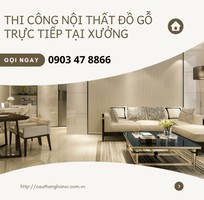 Thi công nội thất phòng ngủ giường tủ theo thiết kế