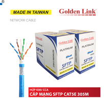 Cáp Mạng Golden Link Platinum SFTP CAT 5E ✨