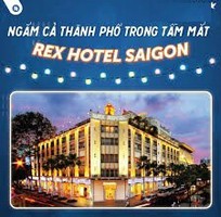 Ưu đãi vàng  MobiFone tặng mã giảm giá 300k tại Rex Hotel Saigon