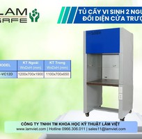 9 Tủ cấy vi sinh thổi đứng đối diện có cửa