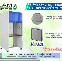 7 Tủ cấy vi sinh thổi đứng đối diện có cửa