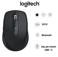 Chuột gaming không dây Logitech MX ANYWHERE 3S Đen  Graphite   910-006932