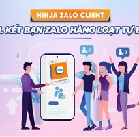 Phần mềm quản lí bán hàng Zalo - Ninja Zalo Client