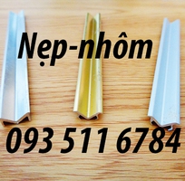 Nẹp góc ốp tường Nẹp nhôm V10 cạnh tường Nẹp Inox V15 trang trí