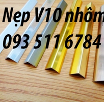 1 Nẹp góc ốp tường Nẹp nhôm V10 cạnh tường Nẹp Inox V15 trang trí