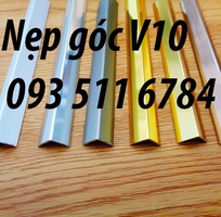 2 Nẹp góc ốp tường Nẹp nhôm V10 cạnh tường Nẹp Inox V15 trang trí