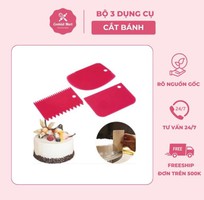 Bộ 3 Dụng Cụ Cắt Bánh -Dễ Dàng   Cookkit Mart