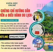 Chứng chỉ nghiệp vụ điều hành tour du lịch