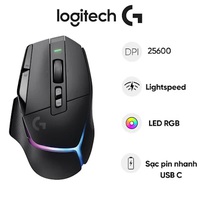 Chuột gaming không dây Logitech G502 X Plus