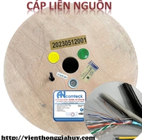 2 Cáp mạng liền nguồn Cat6A FTP   2C lõi đồng ngoài trời ACT- 6ALAN2C-305BK Ancomteck