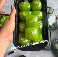 4 Cung cấp Bánh cốm Nguyễn Ninh Bánh xu xê nhân cốm xào dừa Bánh xu xê ngũ sắc nhân đỗ Bánh mochi cốm