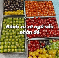 11 Cung cấp Bánh cốm Nguyễn Ninh Bánh xu xê nhân cốm xào dừa Bánh xu xê ngũ sắc nhân đỗ Bánh mochi cốm