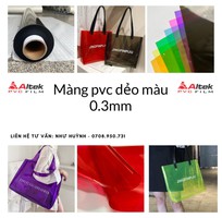 Báo giá cuộn màng nhựa pvc nhiều màu sẵn hàng