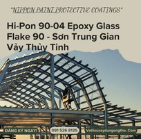 Hi-Pon 90-04 Epoxy Glass Flake 90   Sơn Phủ Trung Gian Gia Cường Vảy Thủy Tinh