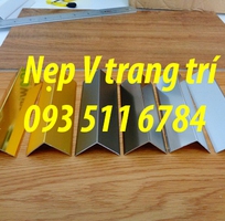 3 Bán nẹp V nhôm Cung cấp nẹp V Inox trang trí