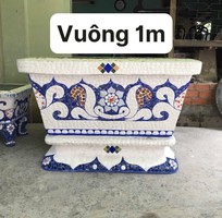 13 Cơ sở chuyên chậu hoa dán miểng , khảm sành sứ , đính ve chai