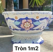 11 Cơ sở chậu hoa Thế Sơn - chậu hoa dán sành sứ - chậu khảm sành - cẩn miễng afaf gs