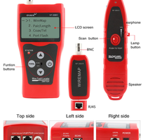 9 Phân phối máy test, đo số mét/feet dò tín hiệu trong tường mã NF-308, NF8108 chính hãng Noyafa