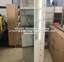 1 Tủ xoay 360 độ có gương , màu trắng , free ship hcm