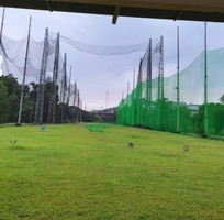 6 Thi công giăng trụ lưới cho Sân Tập Golf