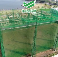 8 Thi công giăng trụ lưới cho Sân Tập Golf