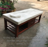 12 Giường matxa khung gỗ giá rẻ tại cẩm giàng, hải dương