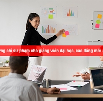 Chứng chỉ sư phạm cho giảng viên đại học, cao đẳng mới nhất