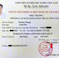 Khám phá tiềm năng của bản thân với khóa học điều hành tour