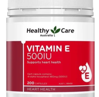 2 Viên Uống Bổ Sung Vitamin E Healthy Care Vitamin E 500IU 200 Viên