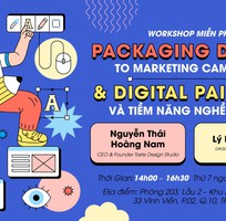 Workshop :Vai trò Branding Packaging Design in Marketing-Digital Painting và Tiềm năng nghề nghiệp