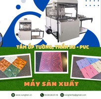 1 Máy sản xuất tấm trần, tường 3D PVC