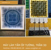 3 Máy sản xuất tấm trần, tường 3D PVC