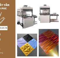 5 Máy sản xuất tấm trần, tường 3D PVC