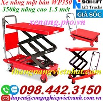 1 Xe nâng mặt bàn WP350 tải 350kg nâng cao 1500mm 1 Xe nâng mặt bàn WP350 tải 350kg nâng cao 1500mm
