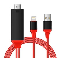 2 Cáp Lightning to HDMI - Cáp chuyển tín hiệu Lightning To HDMI - Siêu xịn - Kết nối sang tivi, TV, má