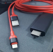 5 Cáp Lightning to HDMI - Cáp chuyển tín hiệu Lightning To HDMI - Siêu xịn - Kết nối sang tivi, TV, má