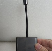 11 Cáp type C ra HDMI - VGA và USB - 3 trong 1 - Lenovo Thinkplus Type C USB-C 3-in-1 Adapter USB Hub,