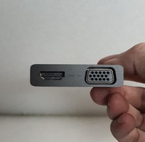 12 Cáp type C ra HDMI - VGA và USB - 3 trong 1 - Lenovo Thinkplus Type C USB-C 3-in-1 Adapter USB Hub,