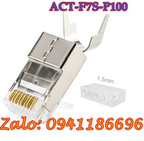 8 Hạt mạng Cat8 chính hãng Ancomteck chuyên dùng cho cáp FTP-SFTP mã ACT-F8S-P100