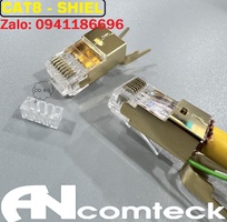 7 Dây cáp mạng Cat6 UTP lõi đồng nguyên chất chuẩn 23AWG chính hãng Ancomteck ACT-6LAN-305BL