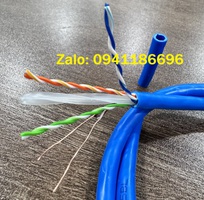 Dây cáp mạng Cat6 UTP lõi đồng nguyên chất chuẩn 23AWG chính hãng Ancomteck ACT-6LAN-305BL