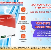 Chỉ còn vài ngày để sở hữu cáp mạng Golden Link CAT.6 SFTP giá tốt