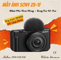 Máy ảnh Sony ZV-1F Vlogger  Đen