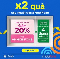 Nhận hàng loạt ưu đãi khi đăng ký gói cước MobiFone qua ví MoMo