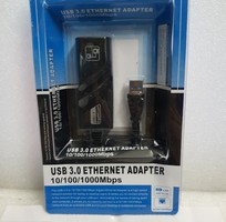 2 Cáp Chuyển USB 3.0 To Lan 10/100/1000 Mbps Gigabit - Cáp USB to LAN 3.0 Gigabit