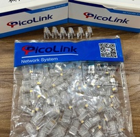 Hạt Bấm Mạng, Đầu Bấm Mạng RJ45 Cat6 PicoLink P/N: PL19306